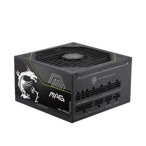 MSI MAG A1200PLS PCIE5 1200W 80 PLUS Platinum PCIe 5.1 ATX 3.1 Fully Modular Power Supply