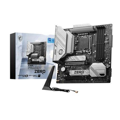 MSI MAG B760M PROJECT ZERO m-ATX Motherboard