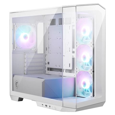MSI MAG PANO 100R PZ Tempered Glass Mid-Tower ATX Case - White