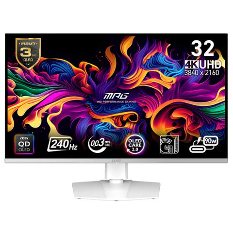 MSI MPG 321URXW 31.5" 4K UHD 240Hz 0.03ms QD-OLED Gaming Monitor with Type-C 90W
