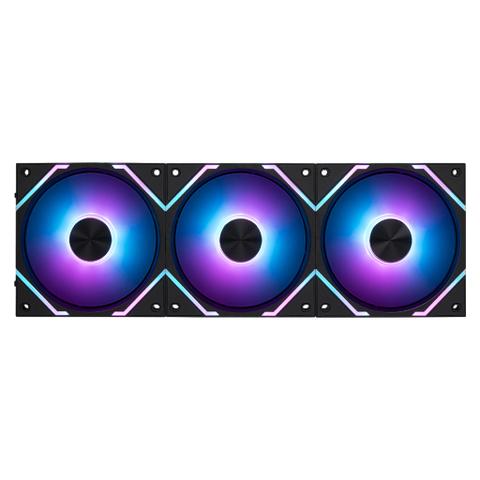 MSI MPG EZ120 ARGB 120mm Black Fans - 3 Pack