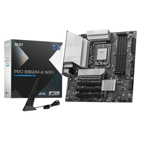 MSI PRO B860M-A WIFI B860 Intel LGA 1851 Micro-ATX Motherboard