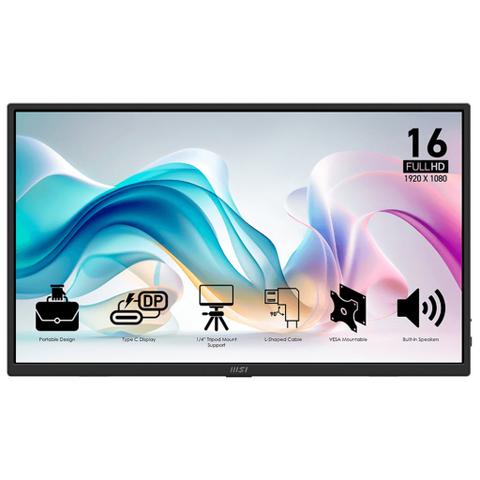 MSI PRO MP165 E6 15.6" FHD IPS Portable Monitor