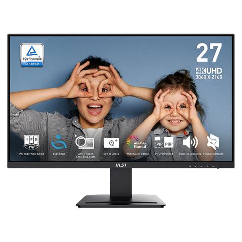 MSI PRO MP273U 27" 4K 60 Hz UHD Business Monitor (Black)