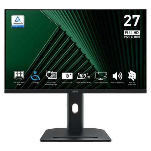 MSI PRO MP275PG 27" 100Hz Full HD 1ms Adaptive Sync IPS Monitor