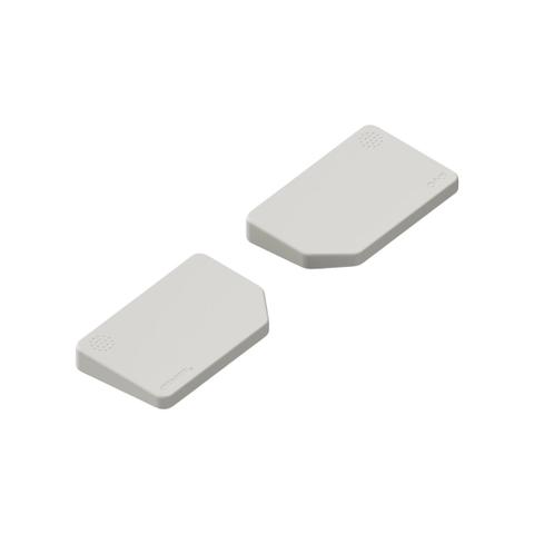 NuPhy Node Series High-Profile Silicone Wrist Rest - Lunar White