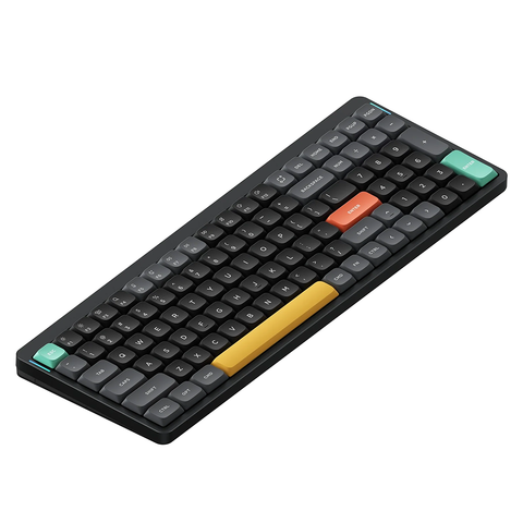 NuPhy Air96 v2 LP QMK/VIA Black Wireless Mechanical Keyboard - Cowberry Switch