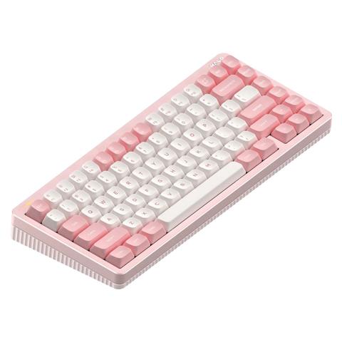 NuPhy Halo75 V2 Hot-Swappable RGB Sakura Fizz Wireless Mechanical Keyboard - Red Max Switch