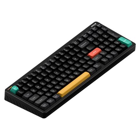 NuPhy Halo96 V2 Hot-Swappable RGB Black Wireless Mechanical Keyboard - Blush Max Switch