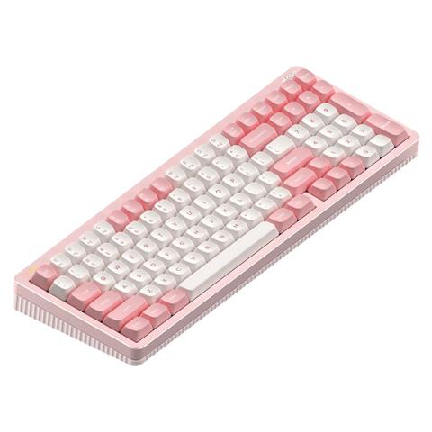 NuPhy Halo96 V2 Hot-Swappable RGB Sakura Fizz Wireless Mechanical Keyboard - Blush Max Switch