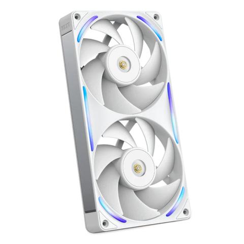 NZXT F240X 240mm Performance RGB Single-Frame with Two Fans - White