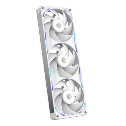NZXT F360X 360mm Performance RGB Single-Frame with Three Fans - White