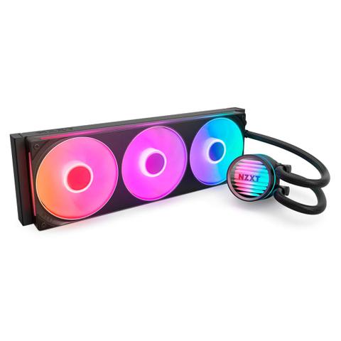 NZXT Kraken Core 360mm RGB AIO Liquid CPU Cooler - Black