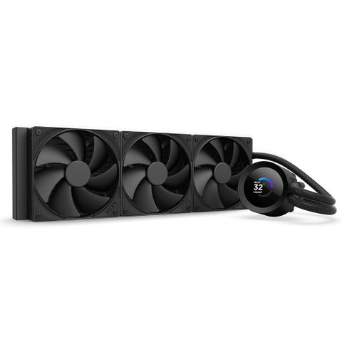 Open Box - NZXT Kraken Plus 360mm Liquid CPU Cooler - Black