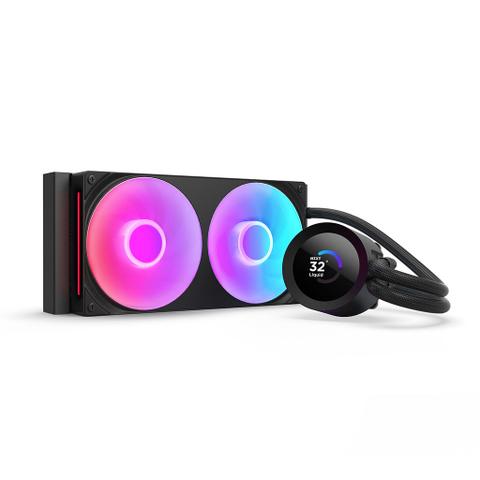 NZXT Kraken Plus RGB 240mm Liquid CPU Cooler - Black