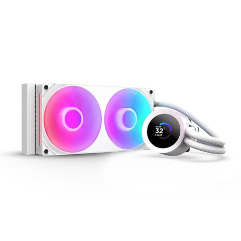 NZXT Kraken Plus RGB 240mm Liquid CPU Cooler - White