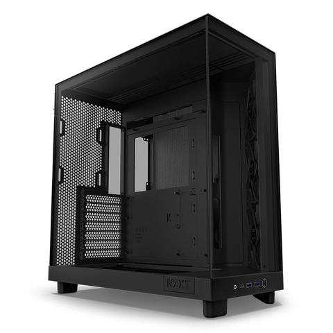 NZXT H6 Flow Compact Dual-chamber Mid Tower ATX Case - Black