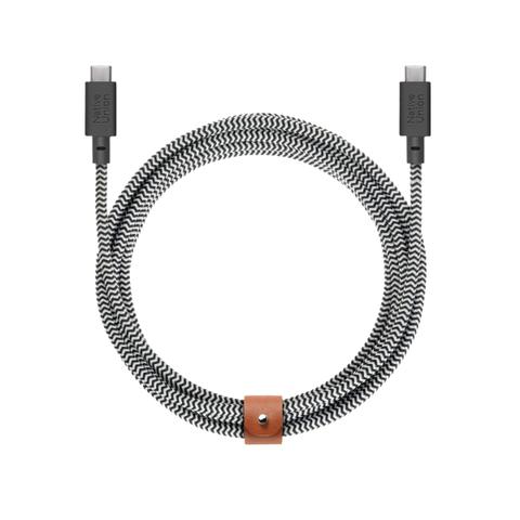 Native Union Belt Cable 3m USB-C to USB-C (Zebra)