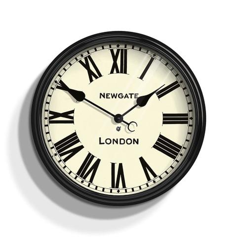 Newgate Battersby Clock - Black