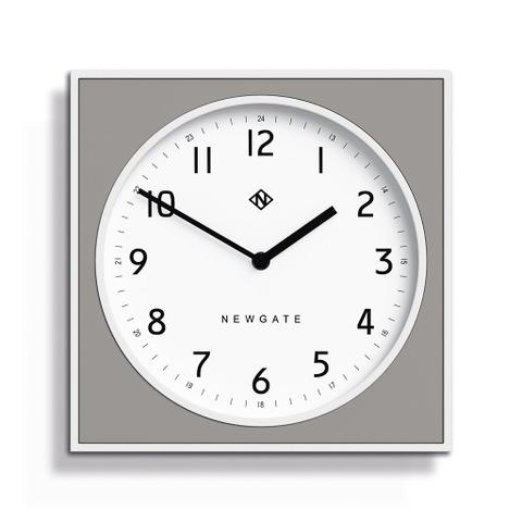Newgate Burger & Chips Wall Clock - Posh Grey