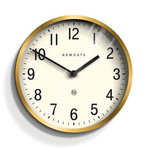 Newgate Master Edwards Clock - Radial Brass