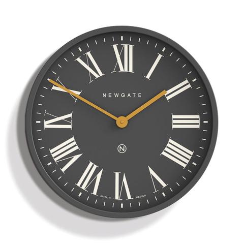 Newgate Mr Butler Wall Clock - Moonstone Grey Reverse Dial