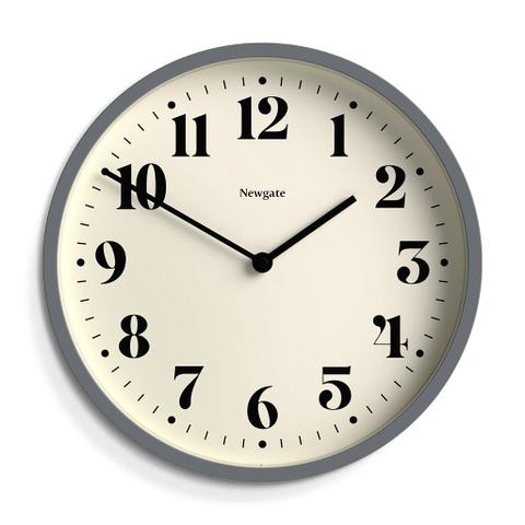 Newgate Number Four Wall Clock - Matte French Navy