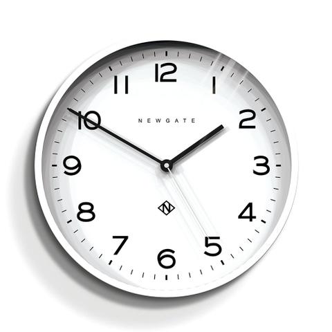 Newgate Number Three Echo Clock - Silicone White