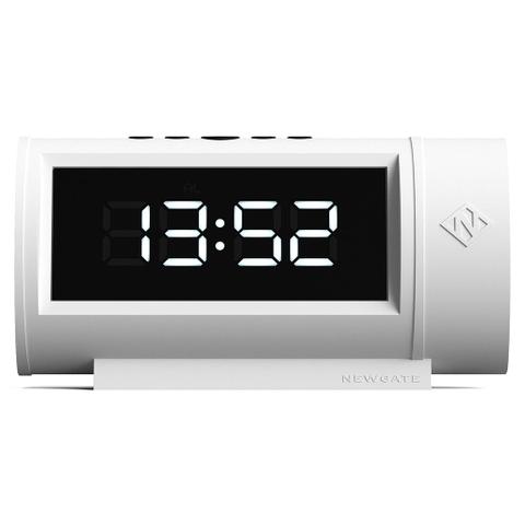 Newgate Pil LED Alarm Clock - White
