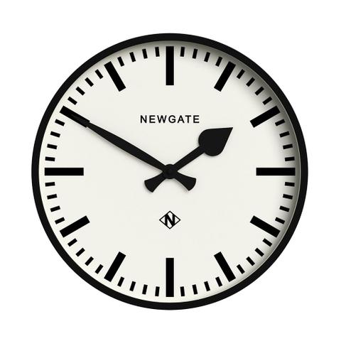 Newgate Railway Clock - Black