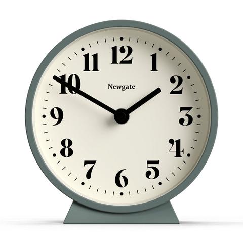 Newgate Theatre Mantel Clock - Asparagus Green
