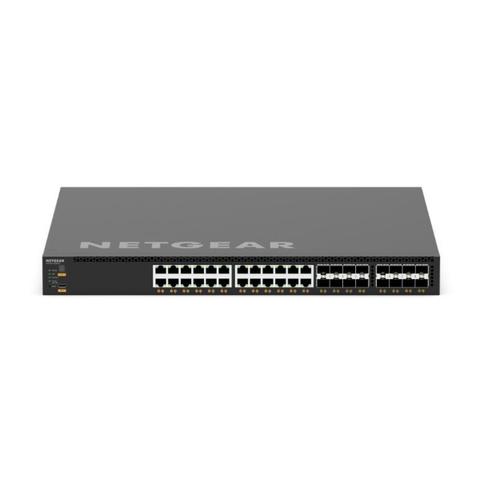 Netgear XSM4340V 24-Port Managed Layer 3 Stackable PoE++ Switch with SFP+ and SFP28