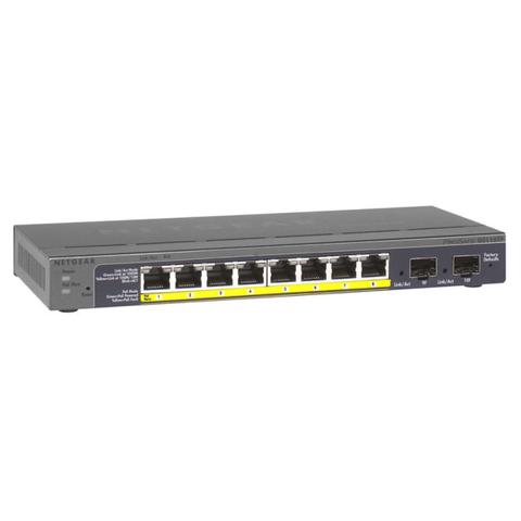 Netgear GS110TP 8-Port Gigabit Ethernet Smart Managed PoE+ Switch with SFP