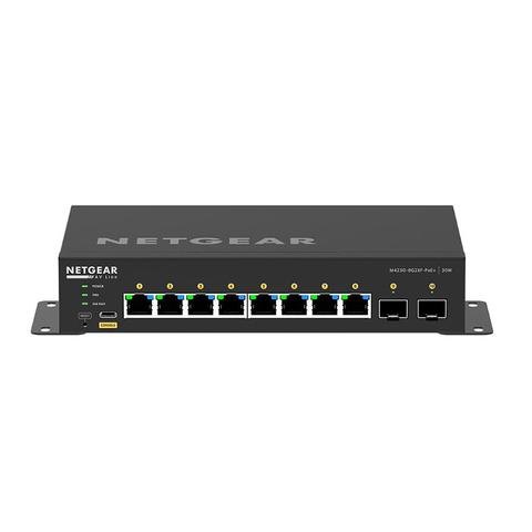 Netgear GSM4210PX 8x1G PoE+ 220W and 2xSFP+ Managed Switch