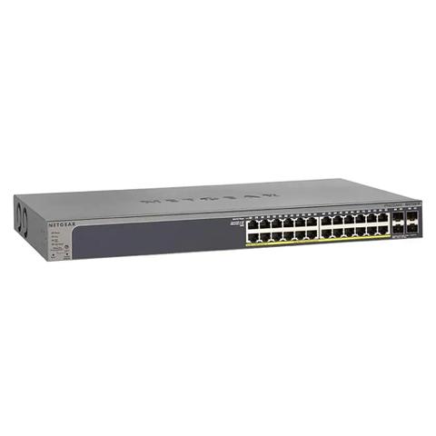 Netgear ProSAFE GS728TP 24-Port Gigabit PoE+ (192W) Smart Managed Switch