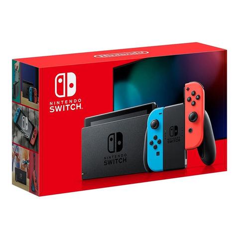 Nintendo Switch Console Neon Red/Blue