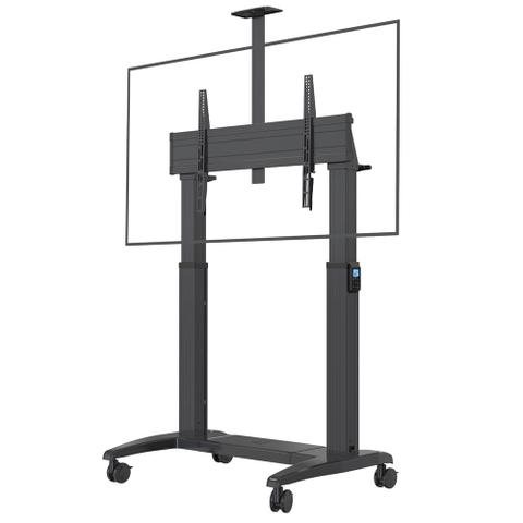 North Bayou Motorised Heavy Duty TV Stand for 60" - 120" TV and Touch panels to 136kg