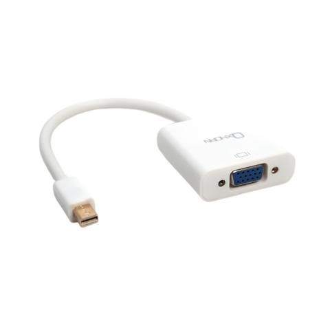 Oxhorn 0.15m Mini DisplayPort Male to VGA Female Adapter