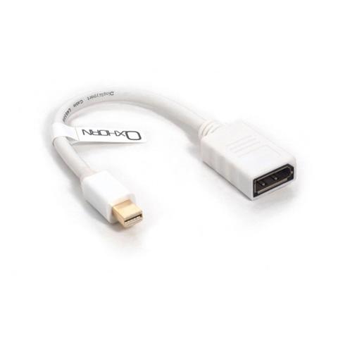 Oxhorn 0.15m Mini DisplayPort Male to DisplayPort Female
