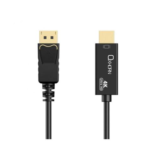 Oxhorn 1.8m 4K DisplayPort Male to HDMI Male Cable