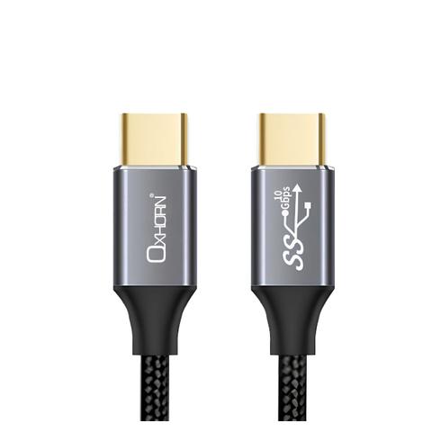 Oxhorn 1m 100W USB-C to USB-C Gen 2 Charging Cable