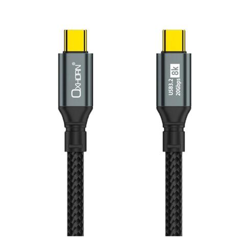 Oxhorn 2m 100W USB-C 3.2 Gen 2 Male to Male Cable