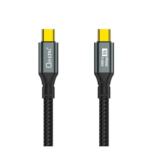 Oxhorn 3m 100W USB-C 3.2 Gen 2 Male to Male Cable