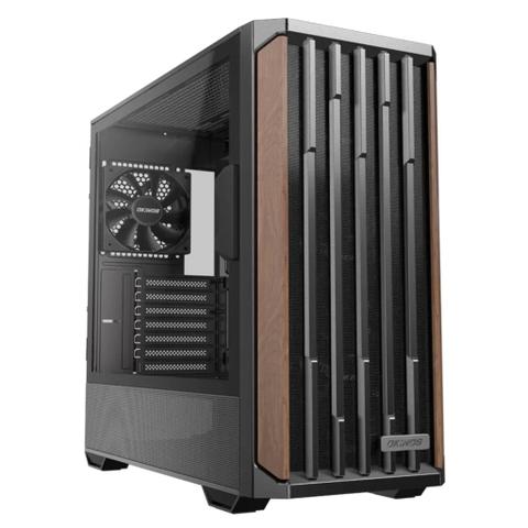 OKINOS Cypress P7 Genuine Walnut Wood Trim ATX Mid-Tower Case