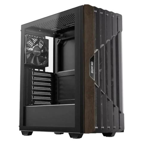 OKINOS Cypress 5 Oak Wood ATX Mid Tower Case
