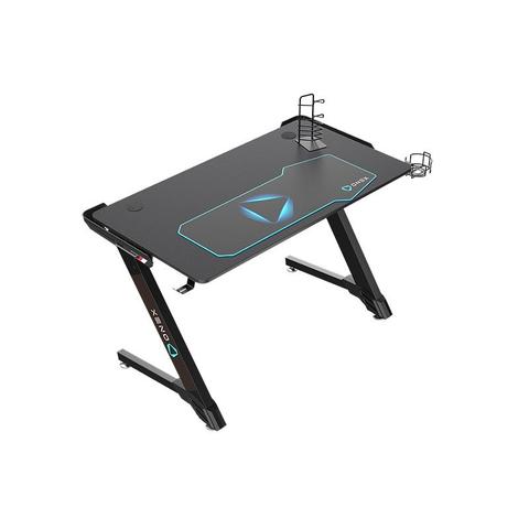 ONEX GD1100Z Z Shaped Large Gaming Desk - Black