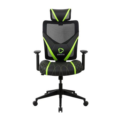 ONEX GE300 Office/Gaming Chair - Black/Green
