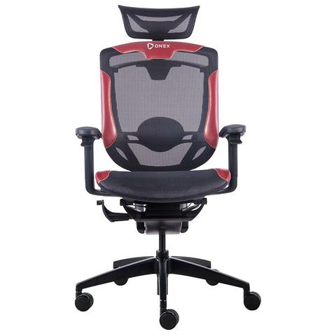 ONEX GT07-35 Series Aluminium Mesh Office/Gaming Chair - Black/Red