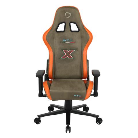 ONEX STC X Alcantara Gaming Chair - Sian Green/Orange