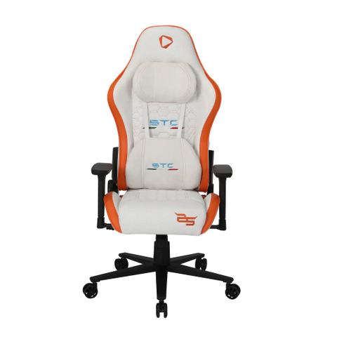 ONEX STC 25 Years Limited Ed. Hardcore Gaming Chair - White/Orange